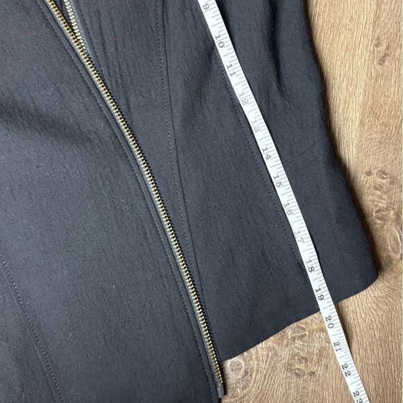 Helmut Lang | Lamb Leather and Wool Eon Biker Jacket - Picture 8 of 12